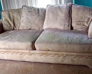 Benchmark Signature Quality Oversized Sofa, 27" x 96" x 39"