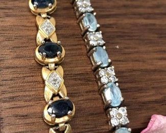 Vintage Diamond Tennis Bracelets