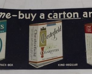 3 - Chesterfield/L&M/Oasis Metal Sign 28 x 9 1/2
