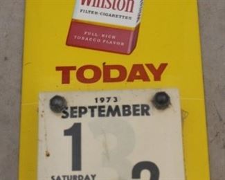 5 - Winston 1973 Store Calendar 9 x 4 1/4
