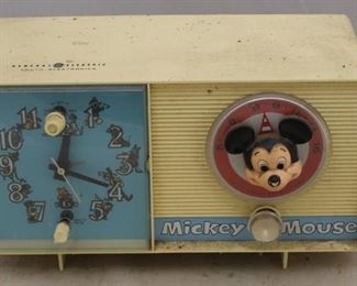 14 - General Electric Mickey Mouse Clock/Radio
