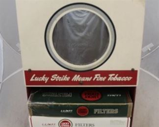 22 - Lucky Strike Cigarettes Store Display 12 x 22 x 8
