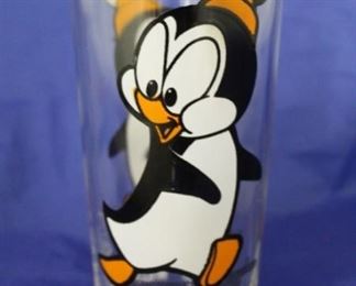 75 - 1973 Pepsi Collector Series Chilly Willy glass 6 1/4"

