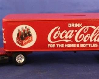 116 - Coca-Cola Ertl Semi-Truck Bank

