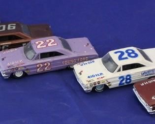 126 - Lot of 5 Racing Champions Diecast Cars
