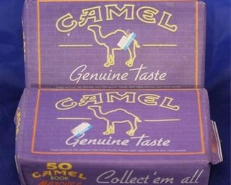196 - 2 Unopened boxes Camel matches
