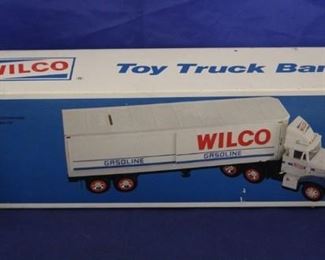 215 - Wilco semi-truck bank in box
