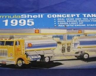 216 - Shell semi-truck tanker in box
