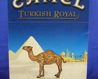 218 - Camel Turkish Royal cigarettes store display
