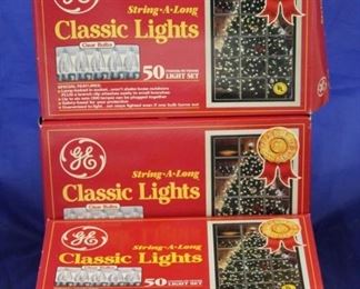 235 - 3 Boxes Christmas lights
