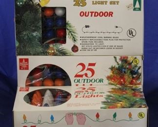 237 - 3 Boxes Christmas lights
