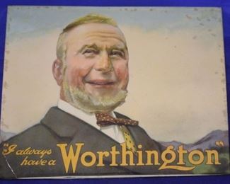 263 - Worthington advertising sign 8 x 10
