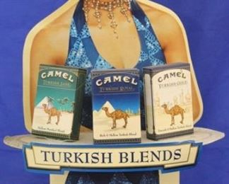268 - Camel Turkish Blends store display
