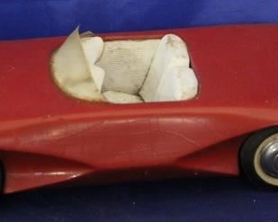 285 - Wood carved model car
