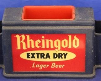 295 - Rheingold Beer plastic holder 4 1/2 x 10
