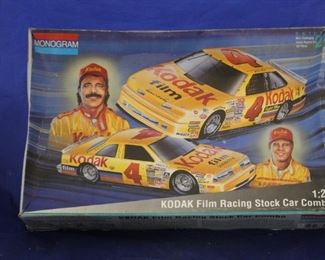 316 - Monogram Kodak racing plastic model kit
