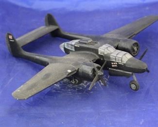 335 - Vintage plastic model airplane - as is
