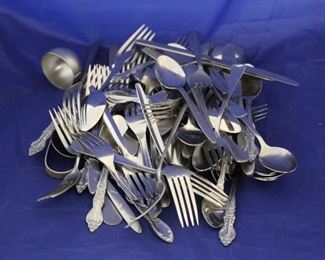 338 - Assorted flatware & utensils
