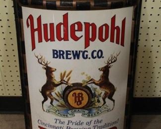 340 - Hudepohl Beer plastic sign 23 x 17

