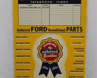 365 - Vintage Ford automotive advertising clipboard
