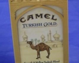 404 - Camel cigarettes lighted store display - 20" tall
