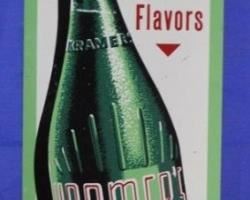 411 - Drink Kramer's Soda metal sign 12 x 4
