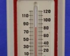 424 - Pepsi - Cola metal thermometer 13 x 4
