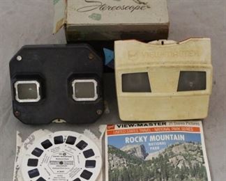 448 - View-Master lot w/ 2 reels
