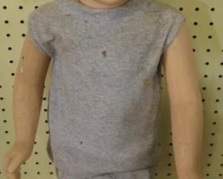 455 - Vintage Buster Brown boy statue 32" tall
