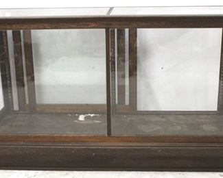 524 - Antique store display case 42 1/2 x 73 1/2 x 26 1/2
