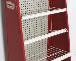 530 - Nabisco Snack Alongs store shelf display 63 1/2 x 24 x 15
