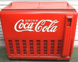 529 - Coca - Cola electric cooler 36 x 39 x 24

