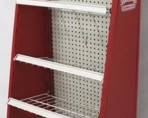 532 - Nabisco Snack Alongs store shelf display 63 1/2 x 24 x 15
