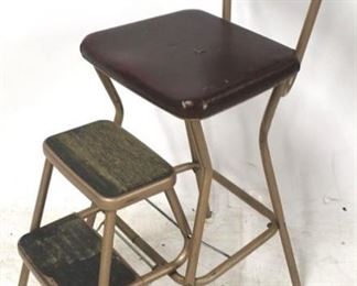 589 - Vintage step stool 35 x 13 1/2 x 19

