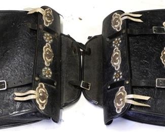 614 - Vintage saddle bags 15 x 26
