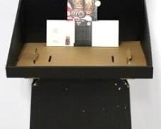 618 - Miller Beer Christmas steins store display 65 x 18 x 19
