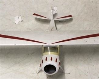 629 - Vintage model airplane 22 1/2 x 36
