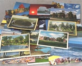 637 - Lot of 50 assorted vintage postcards
