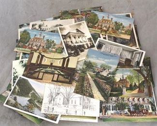 641 - Lot of 50 assorted vintage postcards
