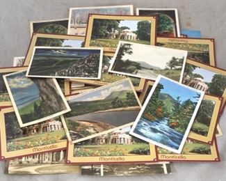643 - Lot of 50 assorted vintage postcards
