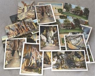 644 - Lot of 38 assorted vintage postcards
