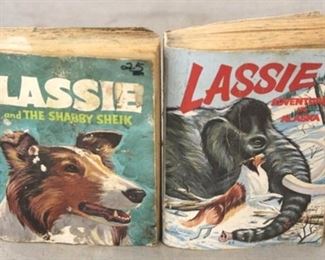 656 - 2 Lassie adventure books
