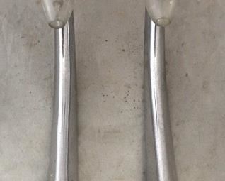 659 - Vintage fountain machine soda top heads
