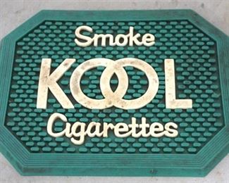 718 - Kool Cigarettes counter mat
