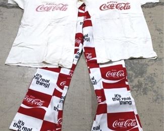 732 - Vintage Coca - Cola clothes
