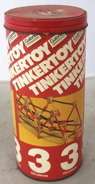 739 - Vintage Tinkertoy #3 set
