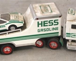 744 - Hess semi-truck w/ race car
