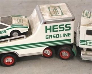 744 - Hess semi-truck w/ race car
