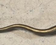 756 - 24" long brass horn / whistle
