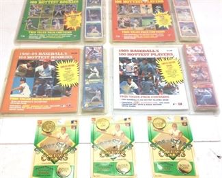 MLB 1989-90 HOTTEST ROOKIES CARDS BASEBALL CARDS